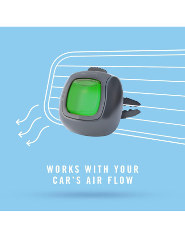 Ambientador de Auto Febreze Clip Hielo Platino 3 Piezas 91g