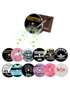 Ambientador de Aire para Auto Maicican Tocadiscos Retro 12PCS