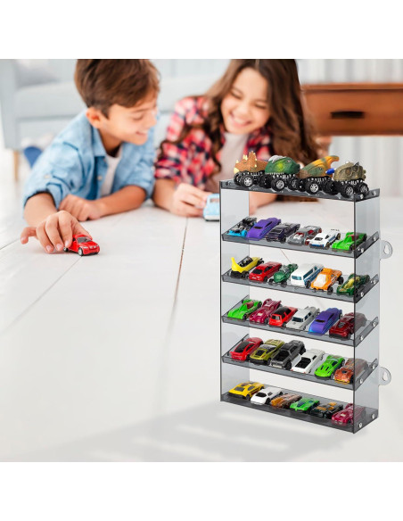 Estuche de Exhibición Acrílico KISLANE para 48 Autos de Juguete