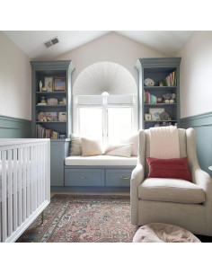 Persiana Arco Blackout Celular JDALL 61x122 cm Blanca 2