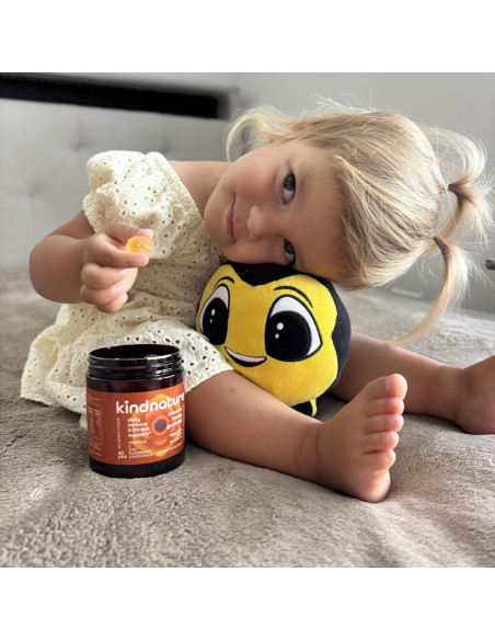 Gominolas de Miel de Manuka Kindnature 60 Unidades - Suplemento Inmunológico