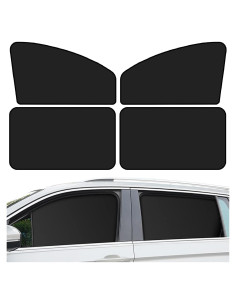 Sombrillas para Ventanas de Auto QUICTO, 4 Piezas, Protección UV
