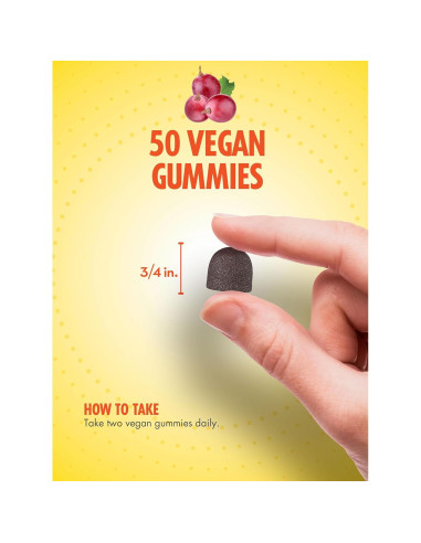 Gomitas de Magnesio Glicinato Sundance 200mg 50 Unidades Sabor Uva