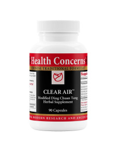 Suplemento Pulmonar Health Concerns Aire Claro - 90 Cápsulas