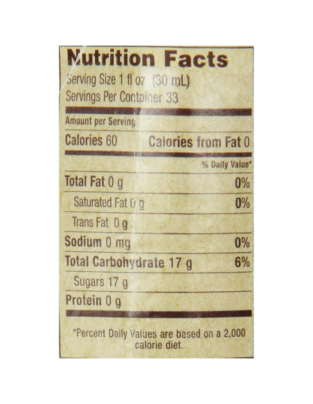 Jarabe de Agave Orgánico Monin 1 Litro - Endulzante Natural