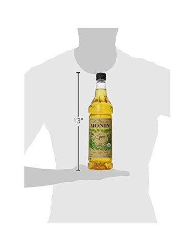Jarabe de Agave Orgánico Monin 1 Litro - Endulzante Natural