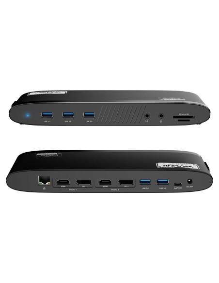 Estación de Acoplamiento WAVLINK 14-en-1 USB-C 5K para Mac y Windows