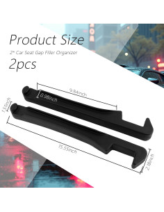 Organizador de Relleno Espacio Asientos Coche Figpade 39.5cm 2