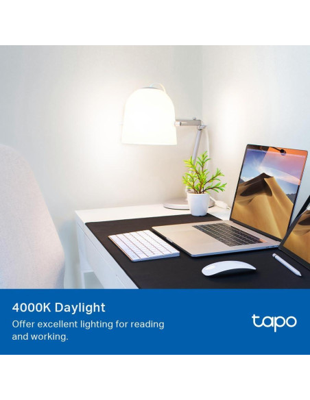Bombillas Inteligentes Tapo TP-Link L520E 800LM 4000K E27 4-Pack