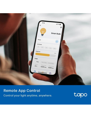 Bombillas Inteligentes Tapo TP-Link L520E 800LM 4000K E27 4-Pack