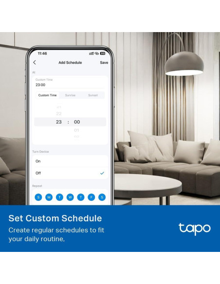 Bombillas Inteligentes Tapo TP-Link L520E 800LM 4000K E27 4-Pack