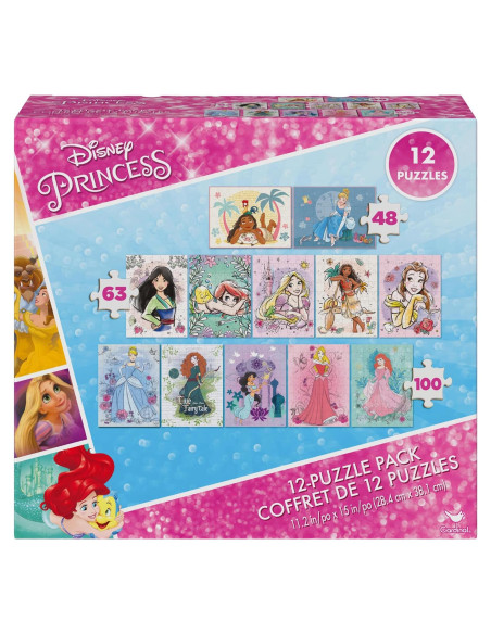 Rompecabezas Disney Spin Master 12 Piezas 48-100 Niños