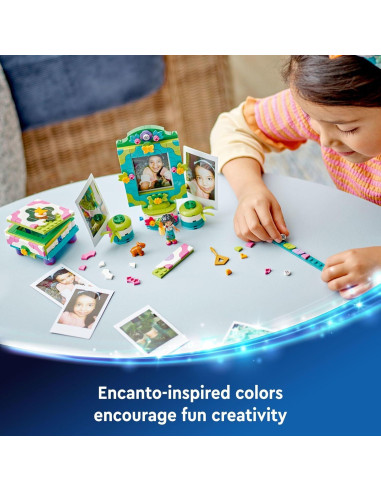 LEGO Disney Encanto Caja de Joyería y Marco de Foto Mirabel