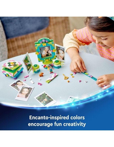 LEGO Disney Encanto Caja de Joyería y Marco de Foto Mirabel