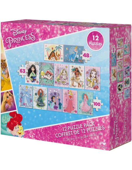 Rompecabezas Disney Spin Master 12 Piezas 48-100 Niños