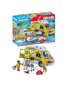 Ambulancia Playmobil con Luz y Sonido 71202