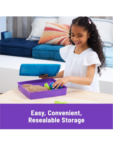 Kinetic Sand Castillo Playa Deluxe 1.13kg con Moldes y Herramientas