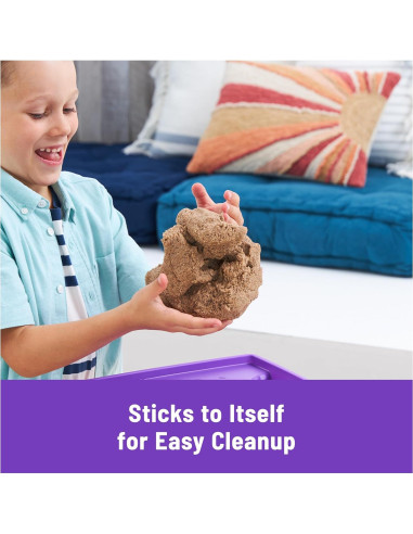 Kinetic Sand Castillo Playa Deluxe 1.13kg con Moldes y Herramientas