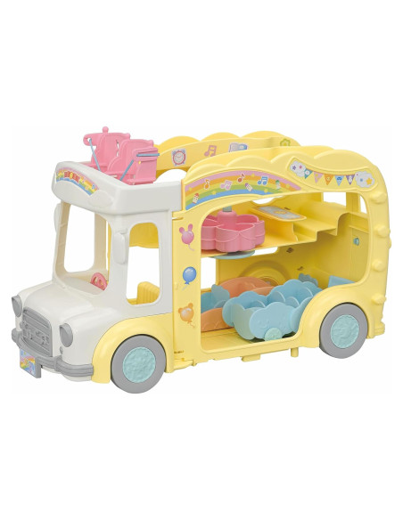 Autobús de Guardería Diversión Arcoíris EPOCH 3 Pisos 28 Bebés