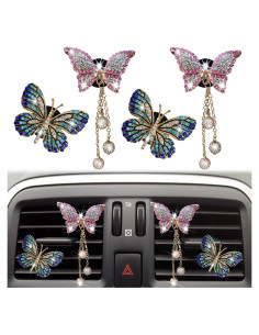 Clip de Ventilación para Coche Galyacht Mariposa Brillante
