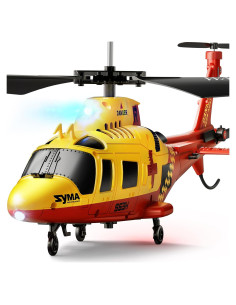Helicóptero RC SYMA S53H Rescate Simulado 21.96x7.01cm