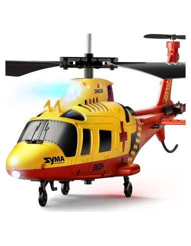 Helicóptero RC SYMA S53H Rescate Simulado 21.96x7.01cm