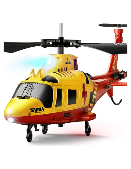 Helicóptero RC SYMA S53H Rescate Simulado 21.96x7.01cm