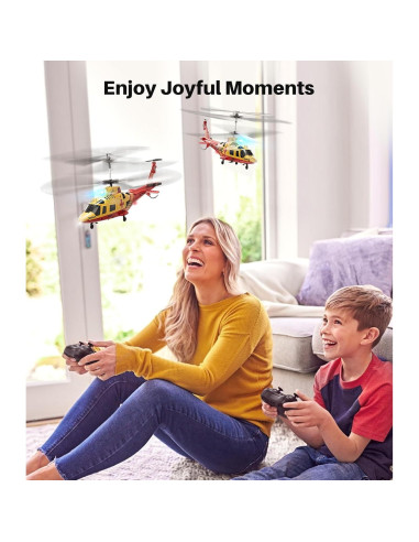 Helicóptero RC SYMA S53H Rescate Simulado 21.96x7.01cm