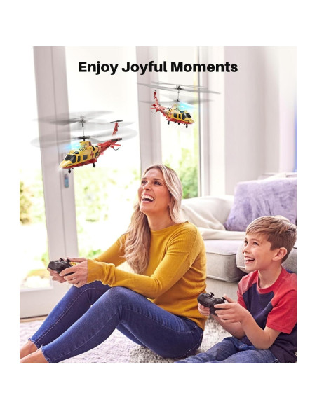 Helicóptero RC SYMA S53H Rescate Simulado 21.96x7.01cm