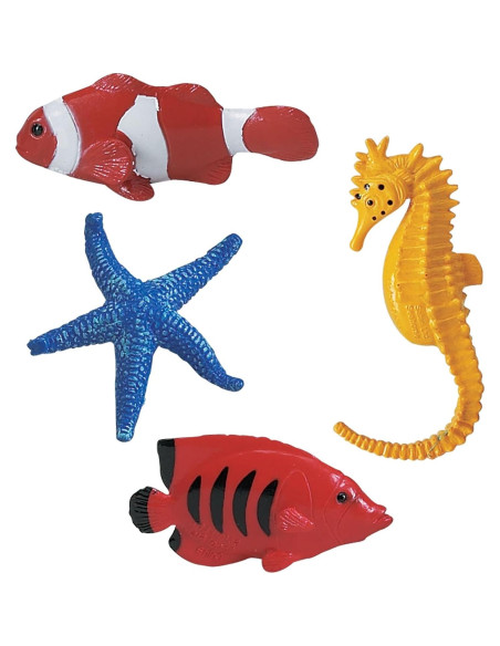 Safari Ltd Tubo de Arrecife de Coral - 12 Figuras Marinas - Juguete Educativo Safari Ltd Tubo de Arrecife de Coral - 12 Figuras Marinas - Juguete Educativo