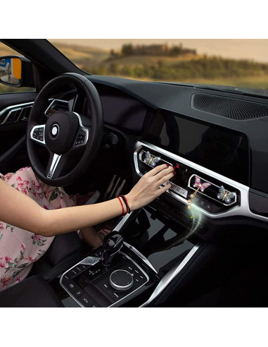 Clip de Ventilación para Coche Galyacht Mariposa Brillante