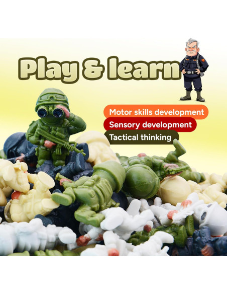 Set de Soldados de Juguete Entervending - 30 Piezas Set de Soldados de Juguete Entervending - 30 Piezas