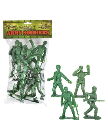 Conjunto de Figuras de Acción Ejército Verde Rhode Island 10 cm