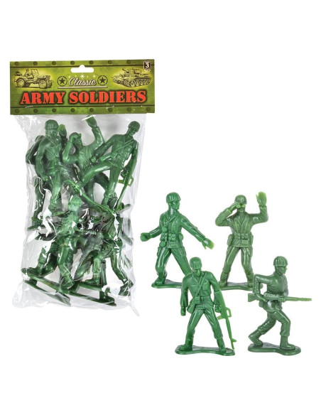 Conjunto de Figuras de Acción Ejército Verde Rhode Island 10 cm