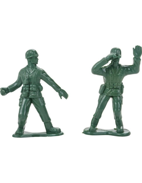 Conjunto de Figuras de Acción Ejército Verde Rhode Island 10 cm