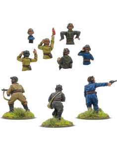 Warlord Games Mortero Medio Fallschirmjager 28 mm Figuras 2