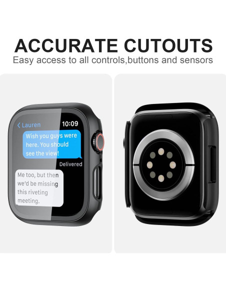 Funda y Protector de Pantalla para Apple Watch 40mm JZK