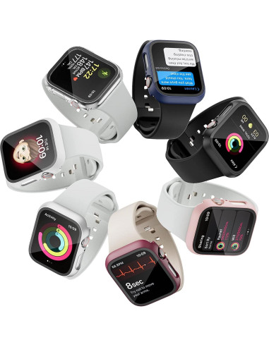 Funda y Protector de Pantalla para Apple Watch 40mm JZK