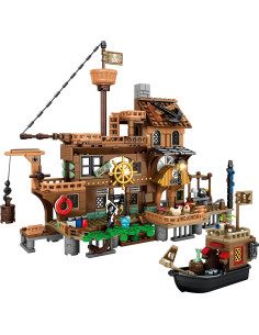 Set Barco Pirata RiceBlock 573 Piezas para Niños 8+ 2