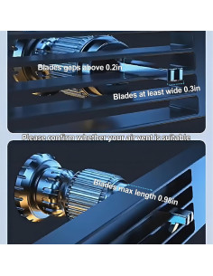 Clip de Ventilación Ajustable xuenair 17mm para Teléfono 2