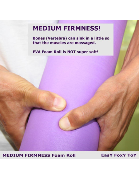 Rodillo de Espuma Body Enjoy 9.53 cm x 45.72 cm para Masaje