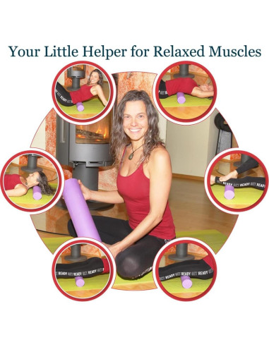 Rodillo de Espuma Body Enjoy 9.53 cm x 45.72 cm para Masaje