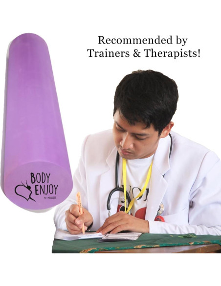 Rodillo de Espuma Body Enjoy 9.53 cm x 45.72 cm para Masaje