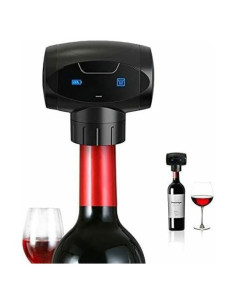 Tapón de Vino Eléctrico Kavydens con Bomba de Vacío