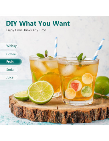 Bandejas de Hielo Optish 3 Piezas Redondas 99 Cubos