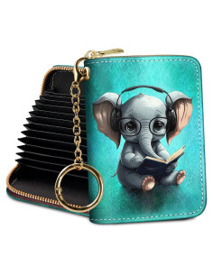 Billetera Portatarjetas RFID Yonlevres Elefante Lindo