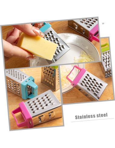 Rallador de Queso y Cortador de Verduras Ciieeo 3 Piezas