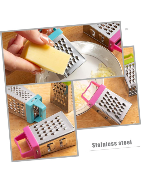 Rallador de Queso y Cortador de Verduras Ciieeo 3 Piezas