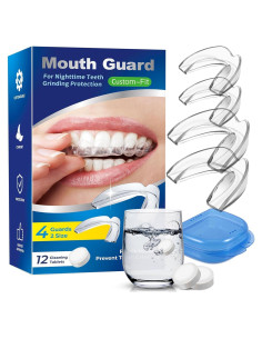 Protector Bucal Neateeth para Rechinar Dientes Nocturno con 12 Tabletas