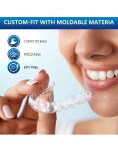 Protector Bucal Neateeth para Rechinar Dientes Nocturno con 12 Tabletas 2